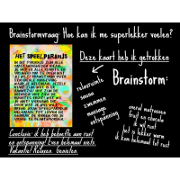 SpeelseKunst brainstormkaarten 