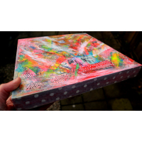 Collage kunstwerk 'Good Vibrations' 