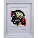 Collage schilderij 'Ongeschonden' 