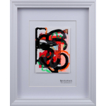 Collage schilderij 'What's going on?' | SpeelseKunst