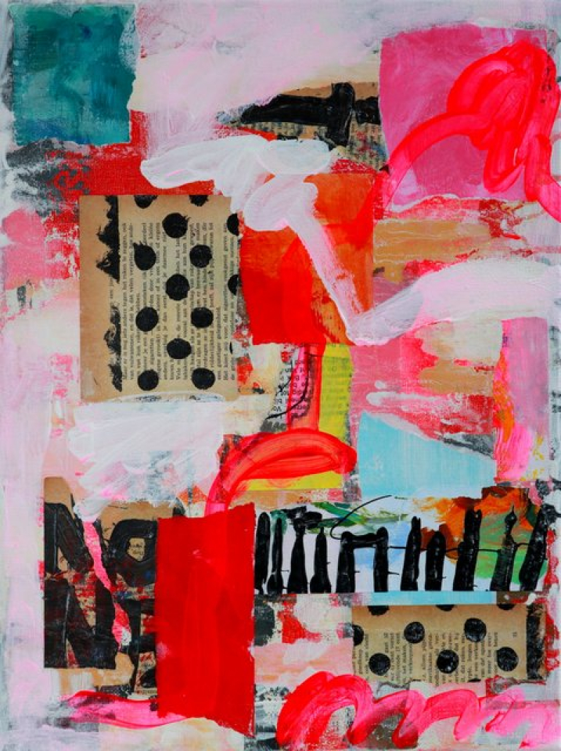 Collage 'the road less travelled 2'