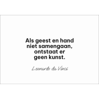 Quote kaartjes zwart-wit 