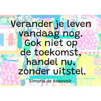 Poster met quote (PDF)