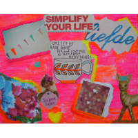 Collage workshop 'Spelen met vuur' 