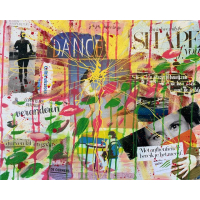 Collage workshop 'Spelen met vuur' 