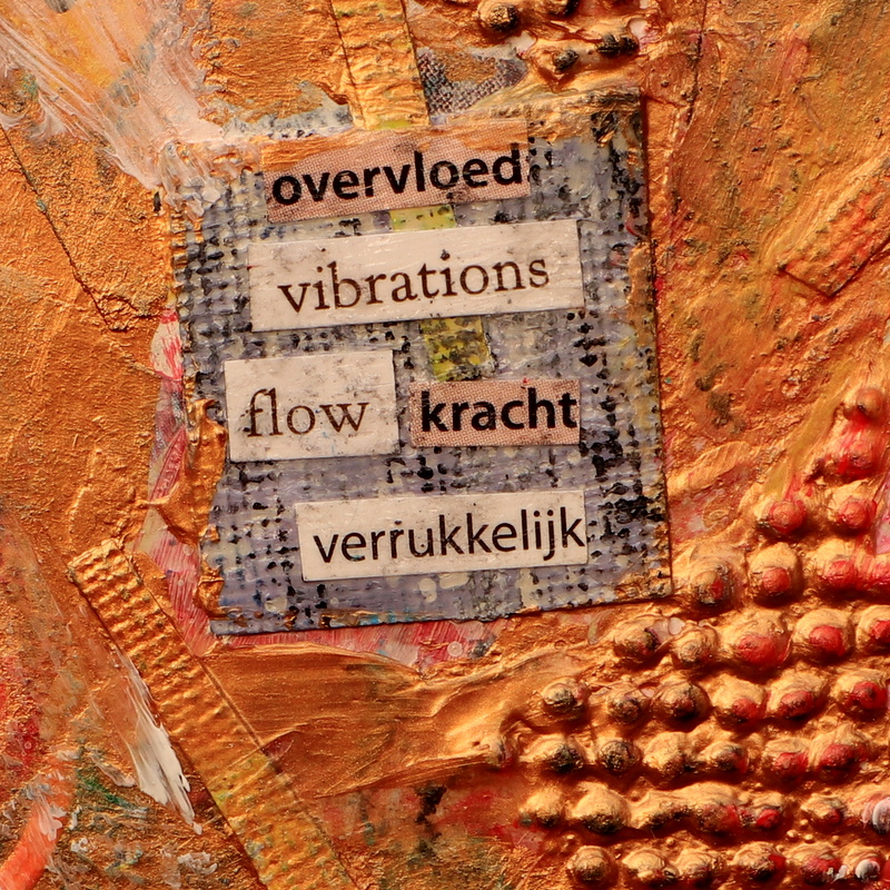 Collage kunstwerk Good Vibrations
