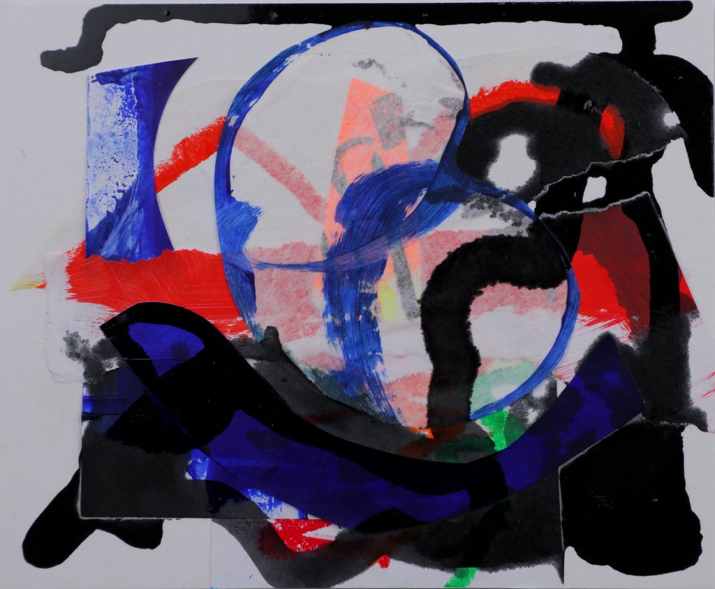 Schilderij abstract expressionisme baby