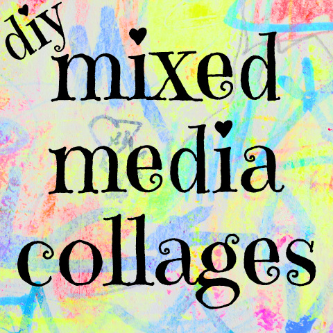 mixed media collage maken