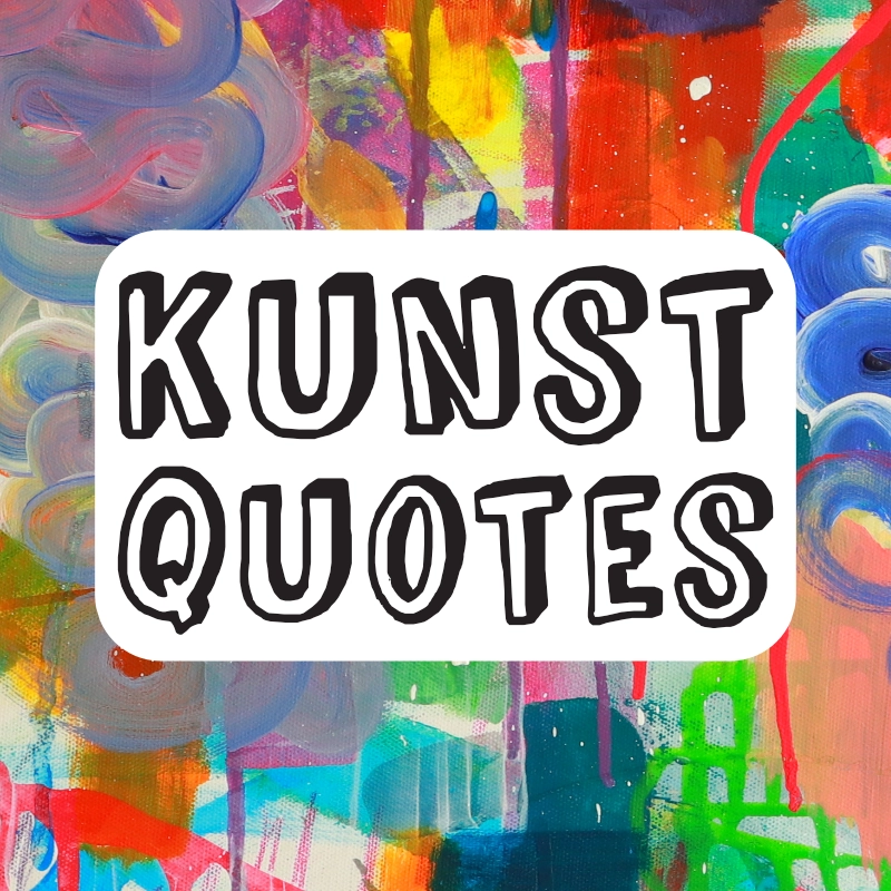 kunst quotes op kleurrijke abstracte achtergrond