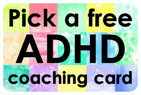 ADHD Coaching Cards